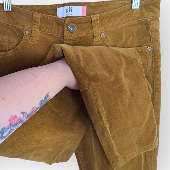 Cabi Women's Umber Skinny Cords Style 3197 Corduroy Pants size 6 - Picture 6 of 9